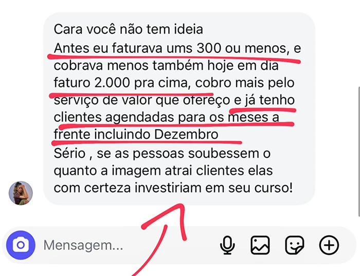 ALUNA FATURA 2 MIL E TÁ CHEIA DE CLIENTES